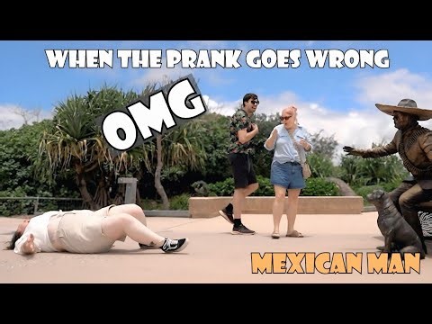 Funny prank | This happened because she was very scared