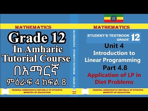 New Curriculum grade 12 mathematics tutorial Unit 4 Part 8/ Applications,