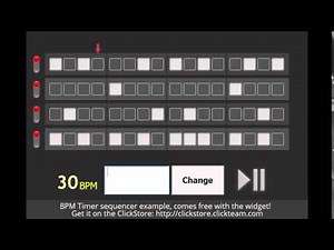 BPM Timer Widget for Clickteam Fusion 2.5