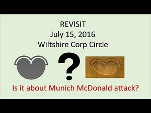 7/15/16 Crop Circle Warned Munich Terror Attack