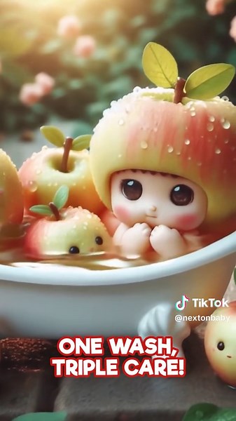 NexTon's Apple 3 in 1 Shampoo for Kids