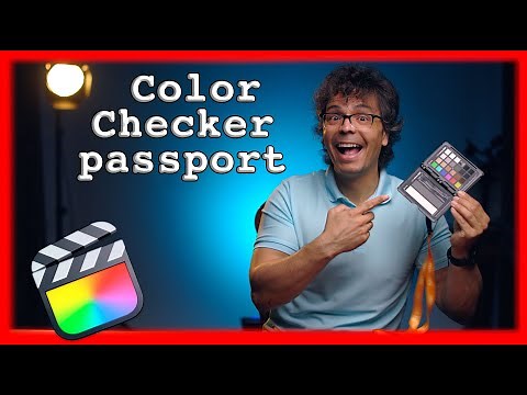 I show you how to use the COLOR CHECKER PASSPORT VIDEO from CALIBRITE (x-rite) in Final Cut