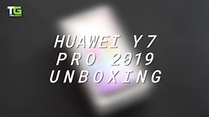 Check out our unboxing of the Huawei Y7 Pro (2019)! First impression and full review soon! | TipsGeeks