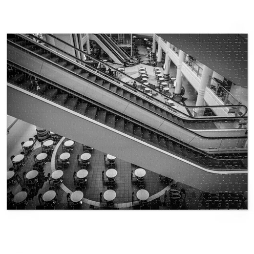 Black and White Architecture Jigsaw Puzzle 500 Pieces - Etsy UK