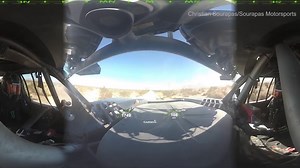 Gruesome moment racing truck smashes through cow at 112 MPH