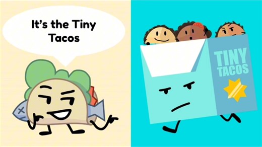 [转载]Taco Sings: The Tiny Tacos Song | BFDI AI Cover