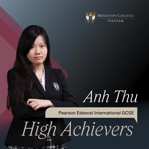 🎉 𝐂𝐨𝐧𝐠𝐫𝐚𝐭𝐮𝐥𝐚𝐭𝐢𝐨𝐧𝐬 𝐭𝐨 𝐨𝐮𝐫 𝐁𝐫𝐢𝐠𝐡𝐭𝐨𝐧𝐢𝐚𝐧𝐬 𝐨𝐧 𝐭𝐡𝐞𝐢𝐫 𝐏𝐞𝐚𝐫𝐬𝐨𝐧 𝐄𝐝𝐞𝐱𝐜𝐞𝐥 𝐈𝐆𝐂𝐒𝐄 𝐇𝐢𝐠𝐡 𝐀𝐜𝐡𝐢𝐞𝐯𝐞𝐫 𝐀𝐰𝐚𝐫𝐝𝐬 𝟐𝟎𝟐𝟓 🎉 We are delighted to celebrate the outstanding achievements of our Brightonians, Vi Khoi, Anh Thu, Tra My, Duc Minh, An Le, Minh Quan and Lola, who have been recognised as Pearson Edexcel IGCSE High Achievers 2025. This prestigious award is presented to pupils who have achieved Grade 8 or above in three or more Pearson I