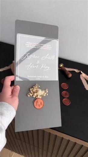 Dazzling Wedding Invitation Ideas for Every Style ⚜️👑 #wedding #weddinginvitations