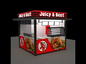 How to create Food cart design?