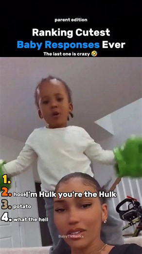 Ranking Cutest Baby Responses Ever (Parent Edition)