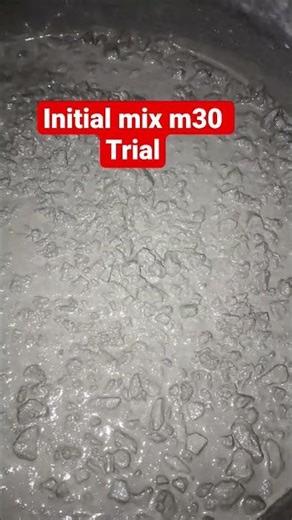 M30 Initial mix collapse#trials #qualityconcretemixproffermens#like_comens_share_and_sub