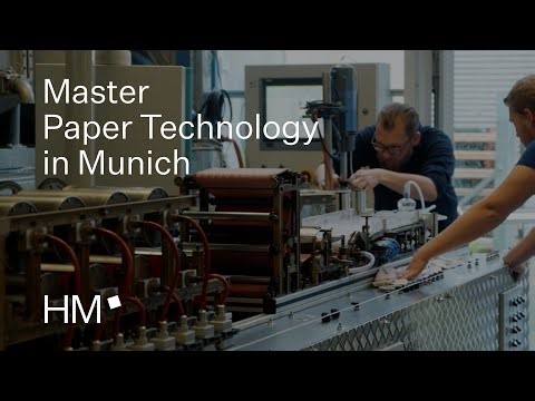 Paper Technology Masterstudium in München – Studying Paper Technology in Munich
