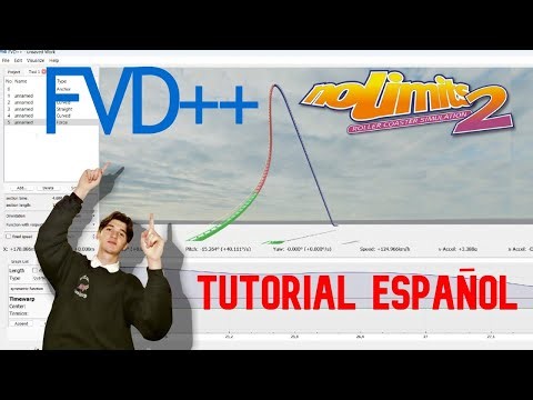 Tutorial FVD ++ desde Cero | Basico ESPAÑOL | Diseño de Montañas Rusas Nolimits 2