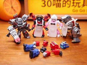 Transformers Blokees Defender Version Wave 8 Star Battles Stop Motion Animation
