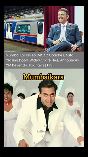 Mumbai Local Train 📰 Mumbai local to get AC Coaches and Auto closing door #mumbailocal #shortvideo