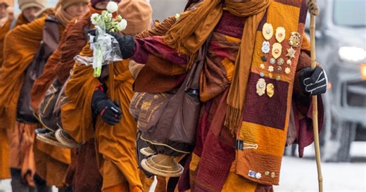 Buddhist monks making final NC stop in Warrenton on 2300-mile Walk for Peace to Washington, D.C.