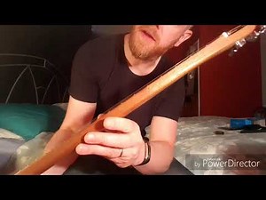 My Cigar Box Guitar Setup - Guitar, pedal board and amp