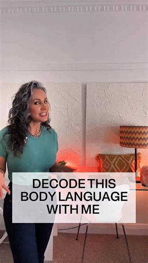 Decode this body language with me #bodylanguage #psychologyfacts #communicationskills #nonverbalcommunication #facereading | Liz Rose