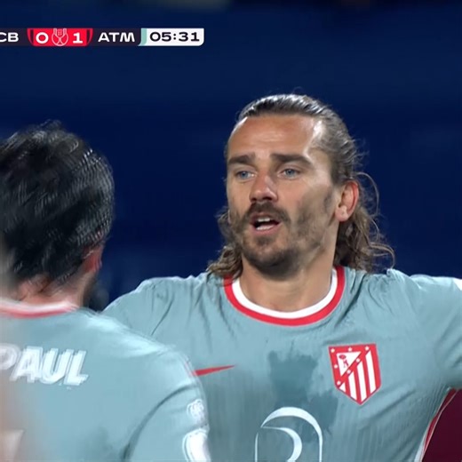 827K views · 24K reactions | Quel début de match, Antoine Griezmann permet à l'Atléti de déjà mener 0-2 suite à un superbe enchaînement ! 勞 #BarcaAtleti #RTLsports | RTL sports | Facebook