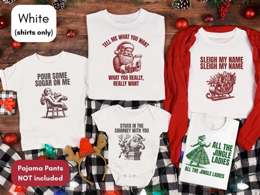 Funny Personalized Christmas Matching Shirt, Funny Family Holiday Tshirt, Custom Christmas Family Sweatshirt, Matching Christmas Party Shirt - Etsy