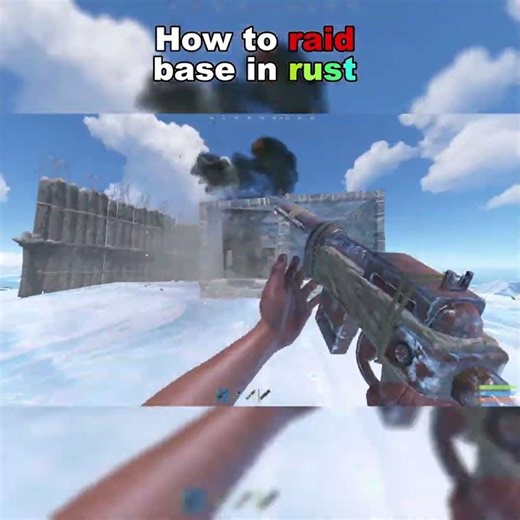 How to raid base in rust #rust