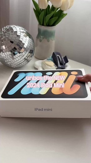 Unboxing the NEW iPad Mini A17 Pro in Blue | Apple Pencil Pro Support