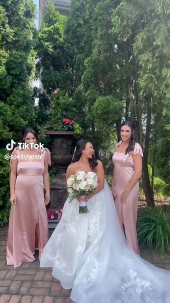Passing the Bouquet with My Besties | Wedding TikTok Trend
