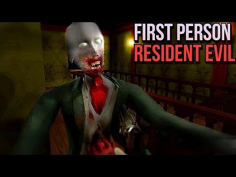RESIDENT EVIL 1 IN FIRST PERSON || New Update || Full Playthrough