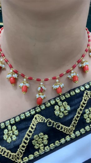 (Swetha sogana) sudheer_kt_one_gram_gold -OFFICIAL on Instagram: "Cost ;- 595 /- coral neck piece , Code ;- skt1447 Website link in bio ( https://sudheerktonegramgold.com/ ) Or WhatsApp 7093819484 or 9646191111 to place orders … pls message above numbers for quick replies .. Wholesale / resellers / video calls WhatsApp us on 7416399484 best discounts available guys don’t miss We have branches in Machilipatnam, Vijayawada and Rajahmundry .You can have a visit too guys .."
