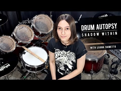 CRYPTA - Drum Autopsy 'Shadow Within' by Luana Dametto
