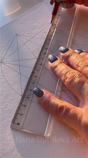 Watch This Sacred Geometry Pattern Appear #satisfying