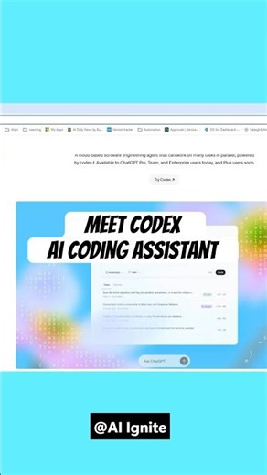 Meet Codex: ChatGPT's New AI Coding Assistant! 💻🤖