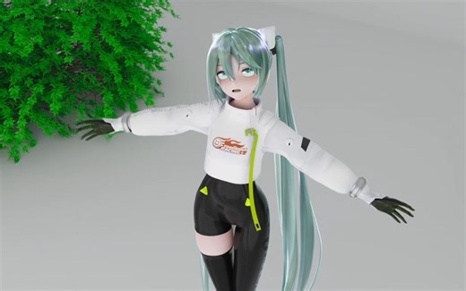 【初音】Paranoia mikumikudance