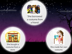 Homemade Halloween RAZ Level G