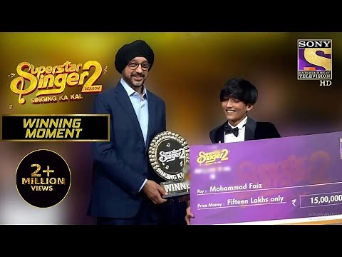 𝗚𝗿𝗮𝗻𝗱 𝗙𝗶𝗻𝗮𝗹𝗲 |Mohd. Faiz बने "Superstar Singer Season 2 Winner" | Superstar Singer 2 |Winning Moment