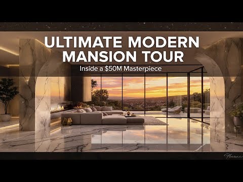 Ultra-Luxury Modern Mansion Tour | Cinematic 4K Walkthrough