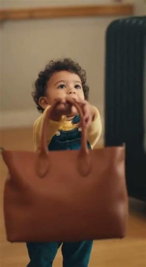 Tiny Problem Solver Saves the Scene 💼 #ParentingJoy #CuteShort #DailyLaugh #baby #viral #funny #fun