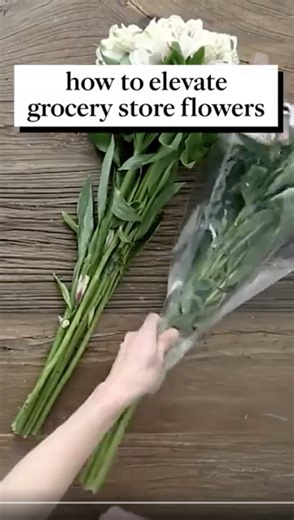 How to Elevate Grocery Store Flowers