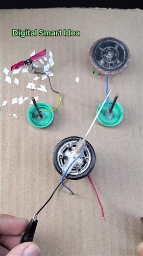 Polarity switching with new dc motor #shorts #dcmotor #dcmotorproject