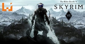 Wanuxi评测《The Elder Scrolls V: Skyrim VR》游戏！可360°度斩杀魔龙与村民！