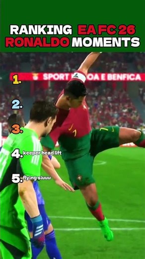 #RONALDO IS BROKEN! (Top 5 Moments) #97 #fc26
