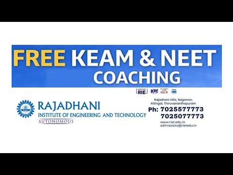 RIET KEAM & NEET 2026 COACHING