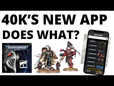 Warhammer 40K's New App Does What? In Game Scoring, Sharing Datasheets and More!