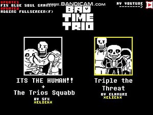 undertale-bat time trio by mcatr!