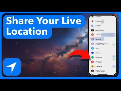 How To Share Live Location On iPhone