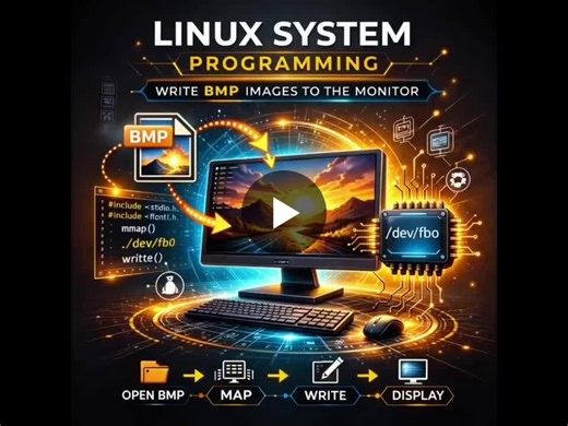 Linux System Programming: Displaying BMP Image on Framebuffer | Venkata Diwakar posted on the topic | LinkedIn