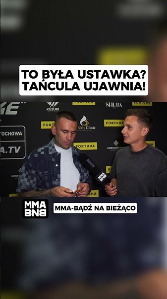 Tańcula ujawnia wiadomości w sprawie ustawki!