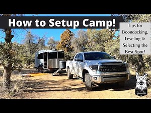 Setting Up Camp with RV | Airstream Basecamp 16x Camping | Sponsored by Waggle