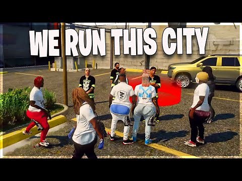 GTA 5 GANG WARS - FIGHTING THE BIGGEST GANG IN THE CITY #3