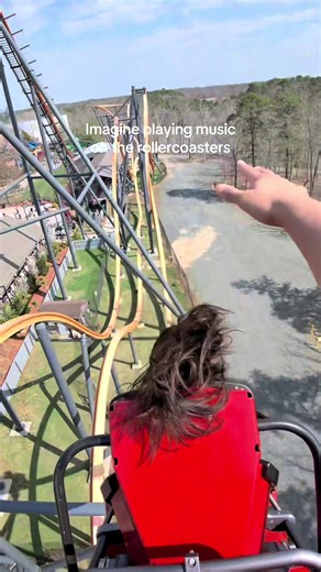 Jersey Devil Rollercoaster at Six Flags Great Adventure